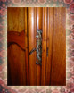 Louis XIV Armoire - latch